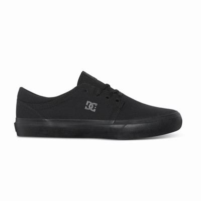 DC Trase Men's Black Sneakers Australia Sale WIF-605